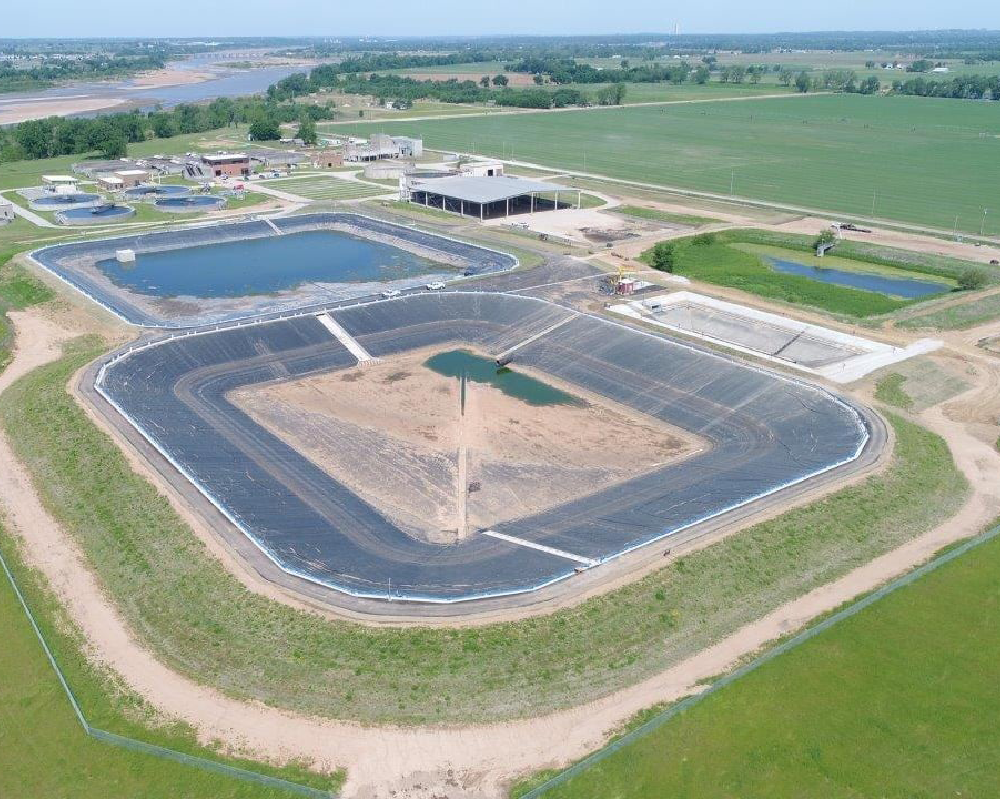 俄克拉荷馬州-廢水池襯里